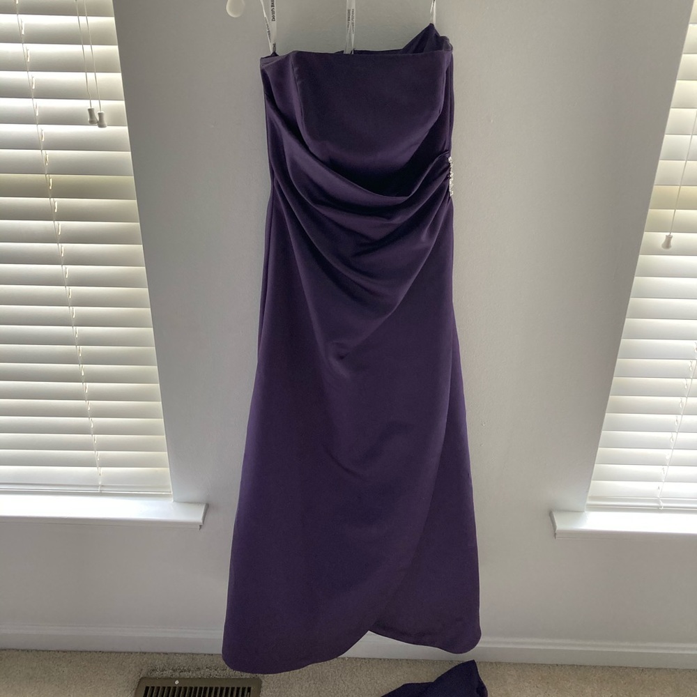 Strapless Gown with coverup jacket